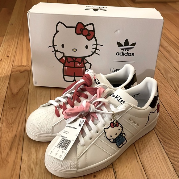 adidas gazelle silver green womens Toddler adidas Hello Kitty Superstar 360 Shoes